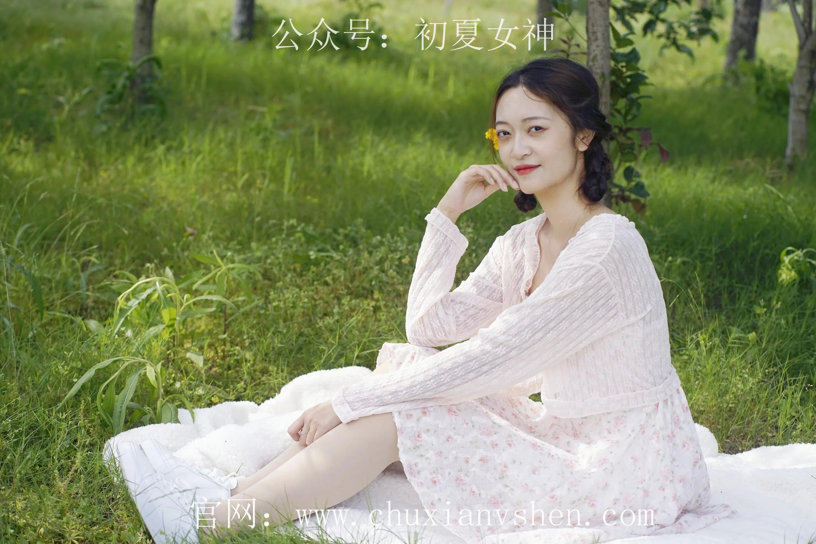 初夏女神 NO.070 依依 邻家女孩-风中少女 [122P]插图7
